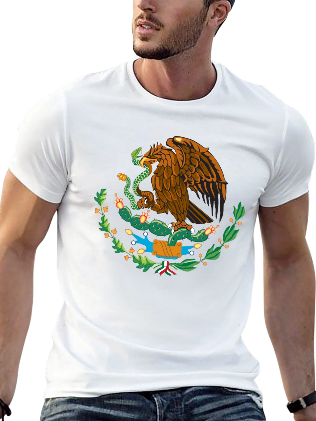 Mexican Eagle Emblem T-Shirt