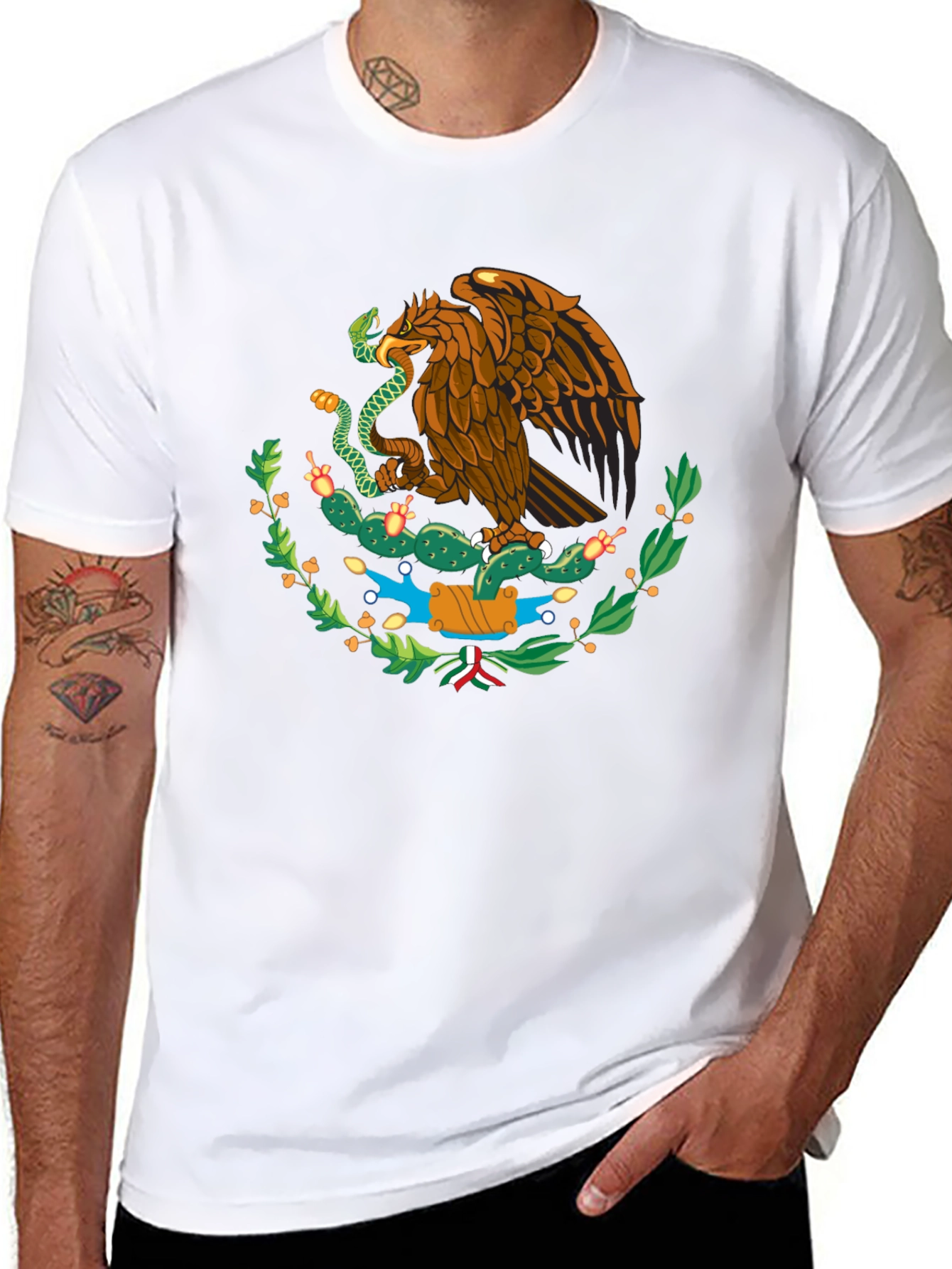 Mexican Eagle Emblem T-Shirt