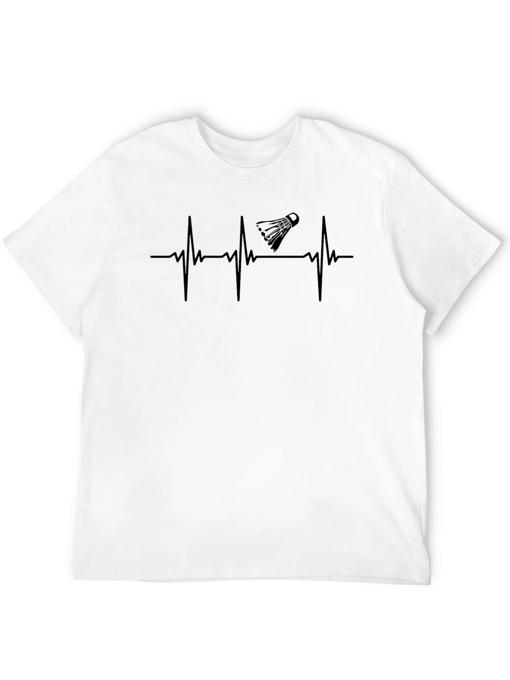 Badminton Heartbeat T-Shirt - Love for Sports