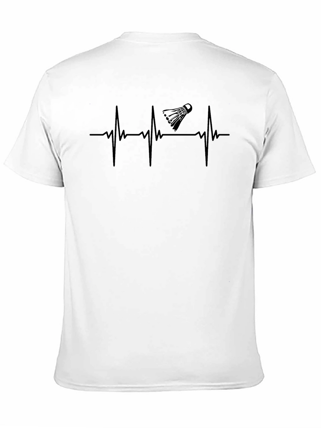Badminton Heartbeat T-Shirt - Love for Sports