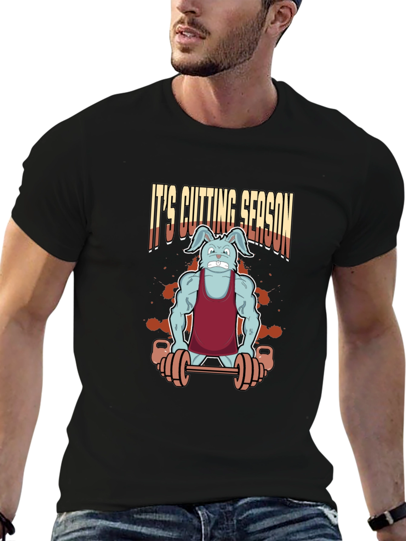 Funny Workout T-Shirt - Its Cutting Season