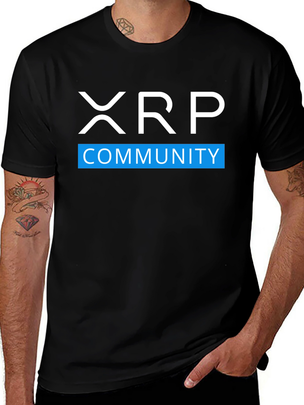 XRP Community Black T-Shirt