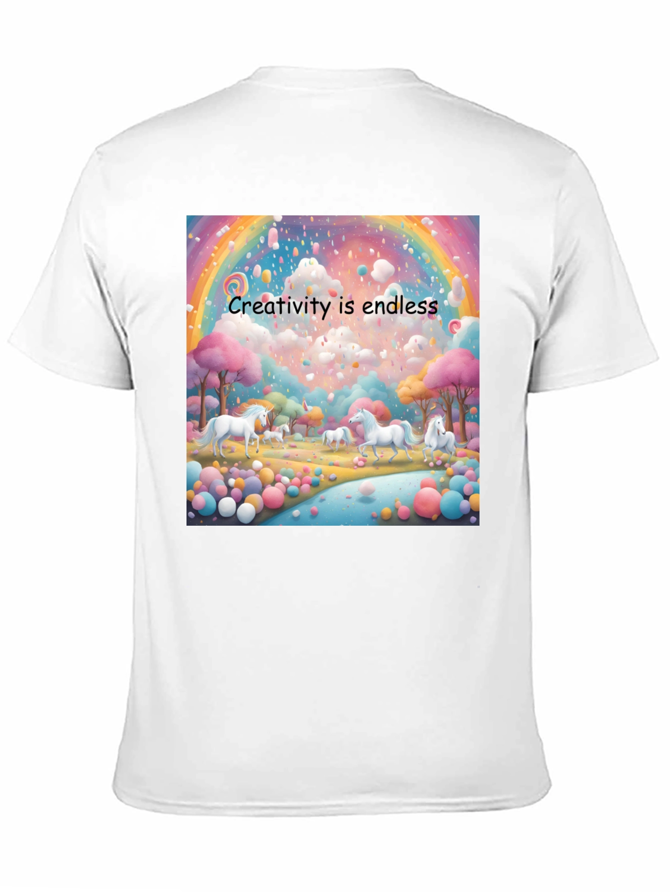 Creative Unicorn Dreamscape Graphic Tee