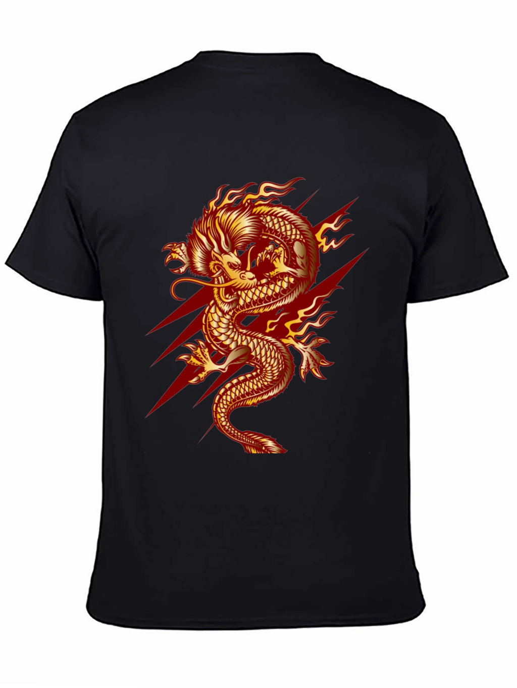 Fiery Dragon Graphic Tee