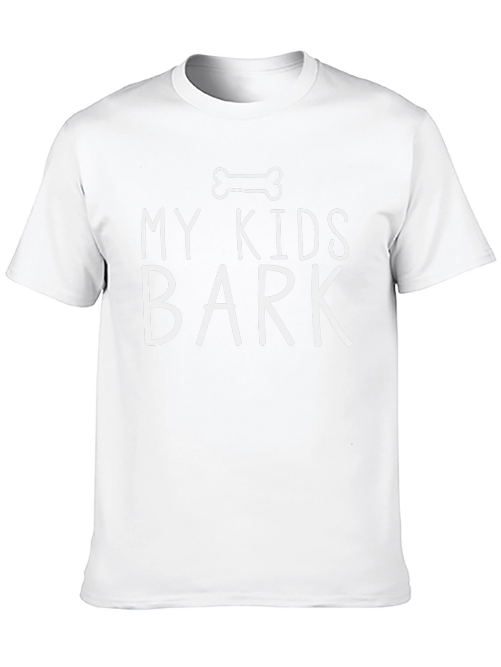 My Kids Bark T-Shirt - Dog Lover Tee