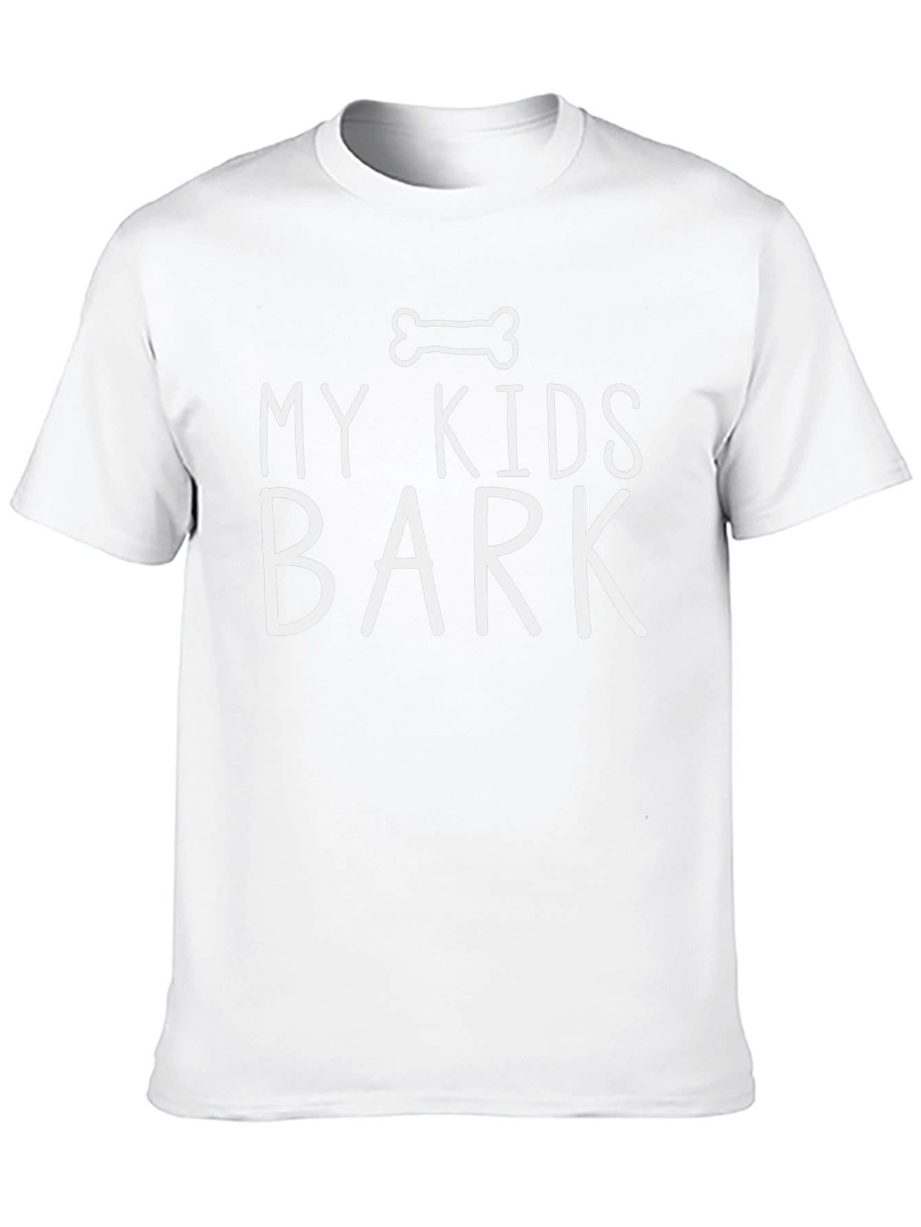 My Kids Bark T-Shirt - Dog Lover Tee
