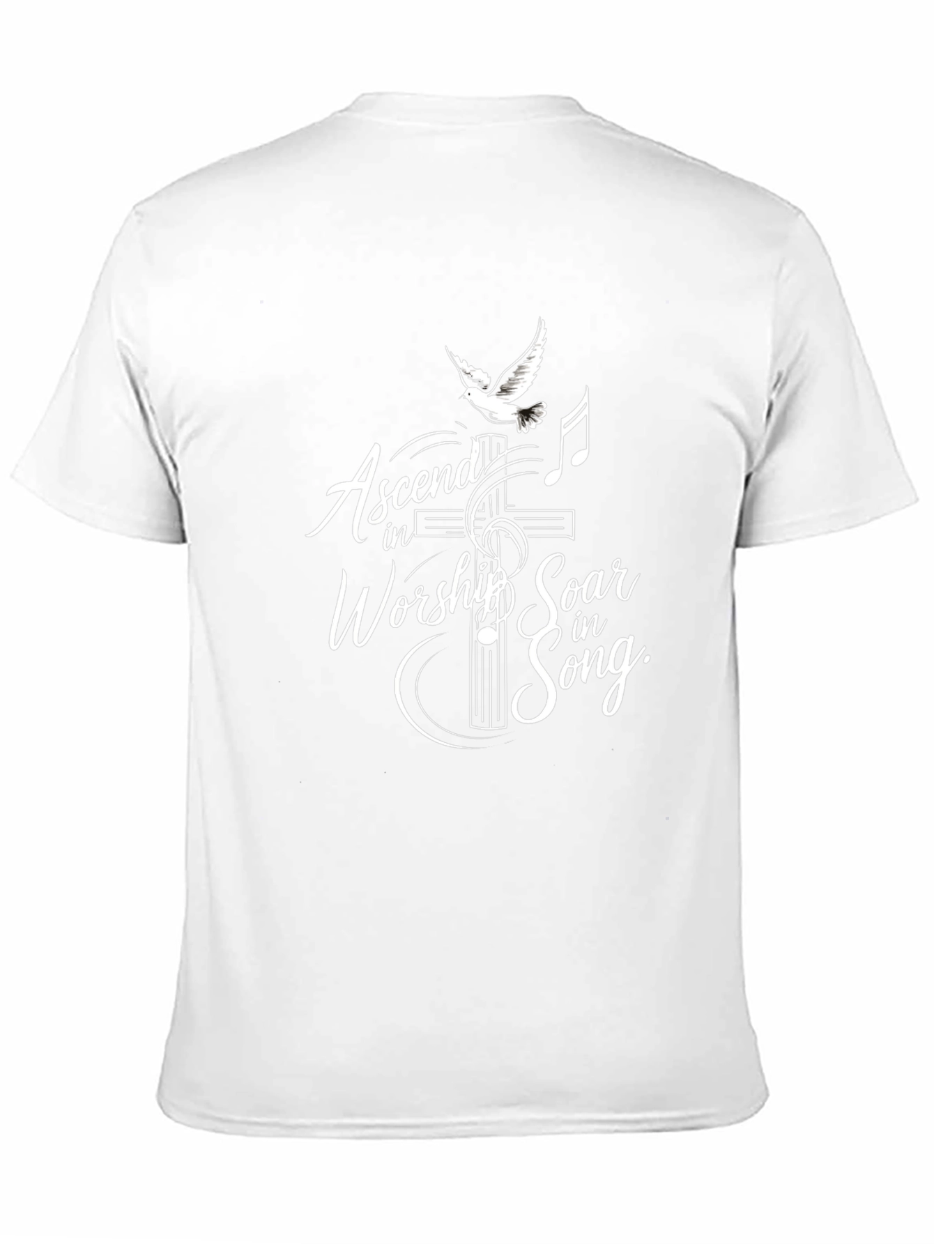Ascend In Worship T-Shirt - Christian Graphic Tee