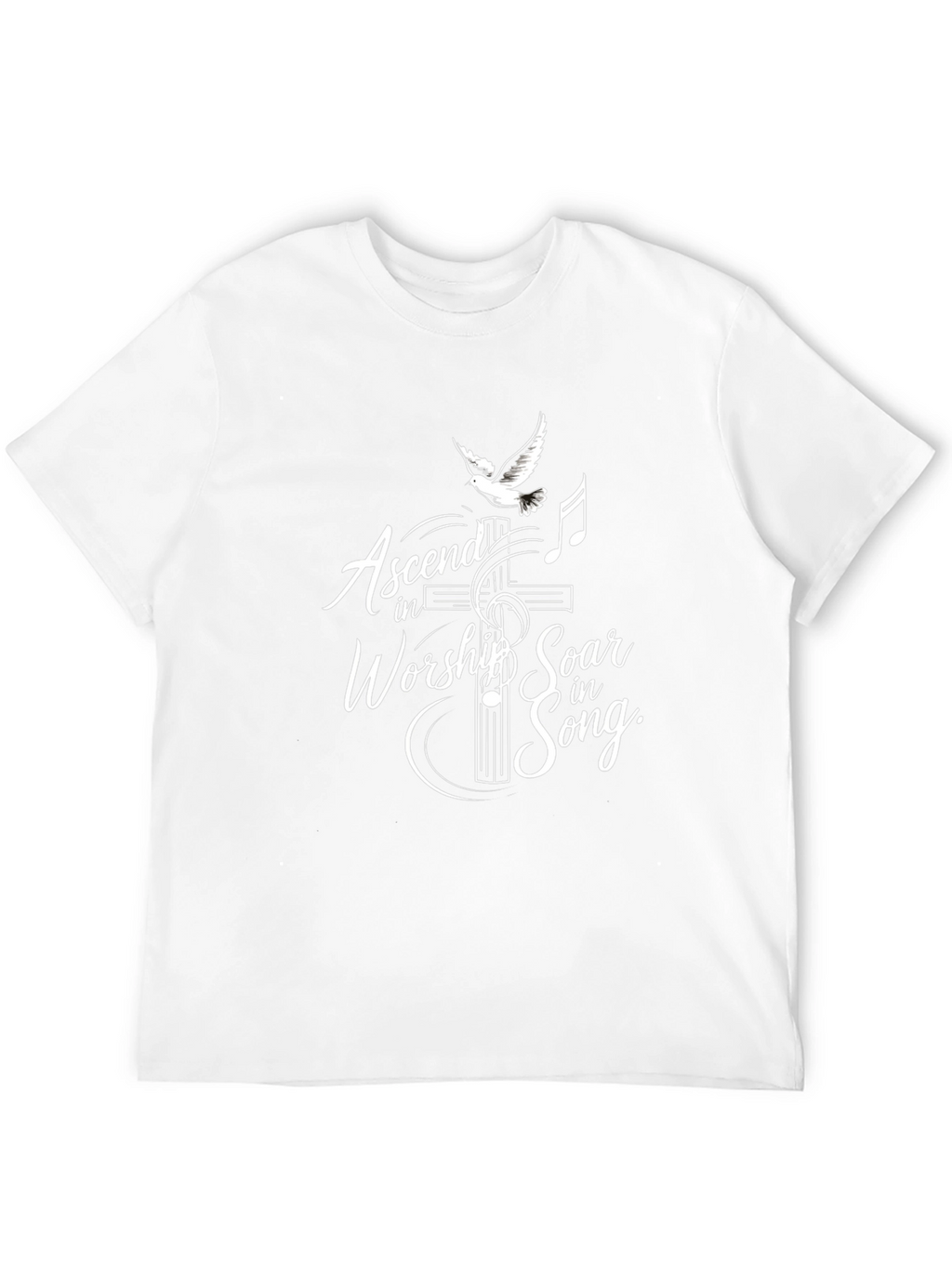 Ascend In Worship T-Shirt - Christian Graphic Tee