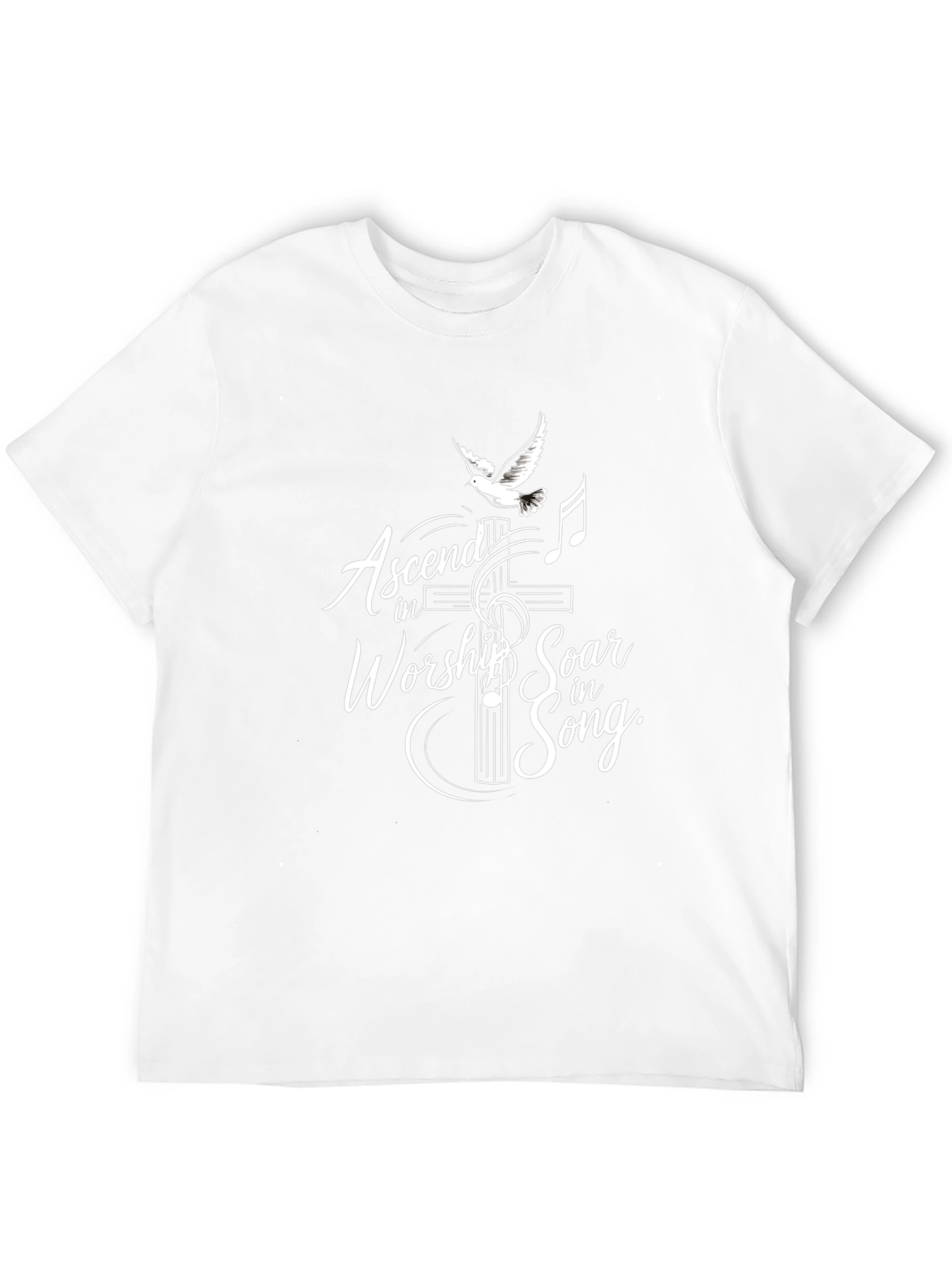 Ascend In Worship T-Shirt - Christian Graphic Tee