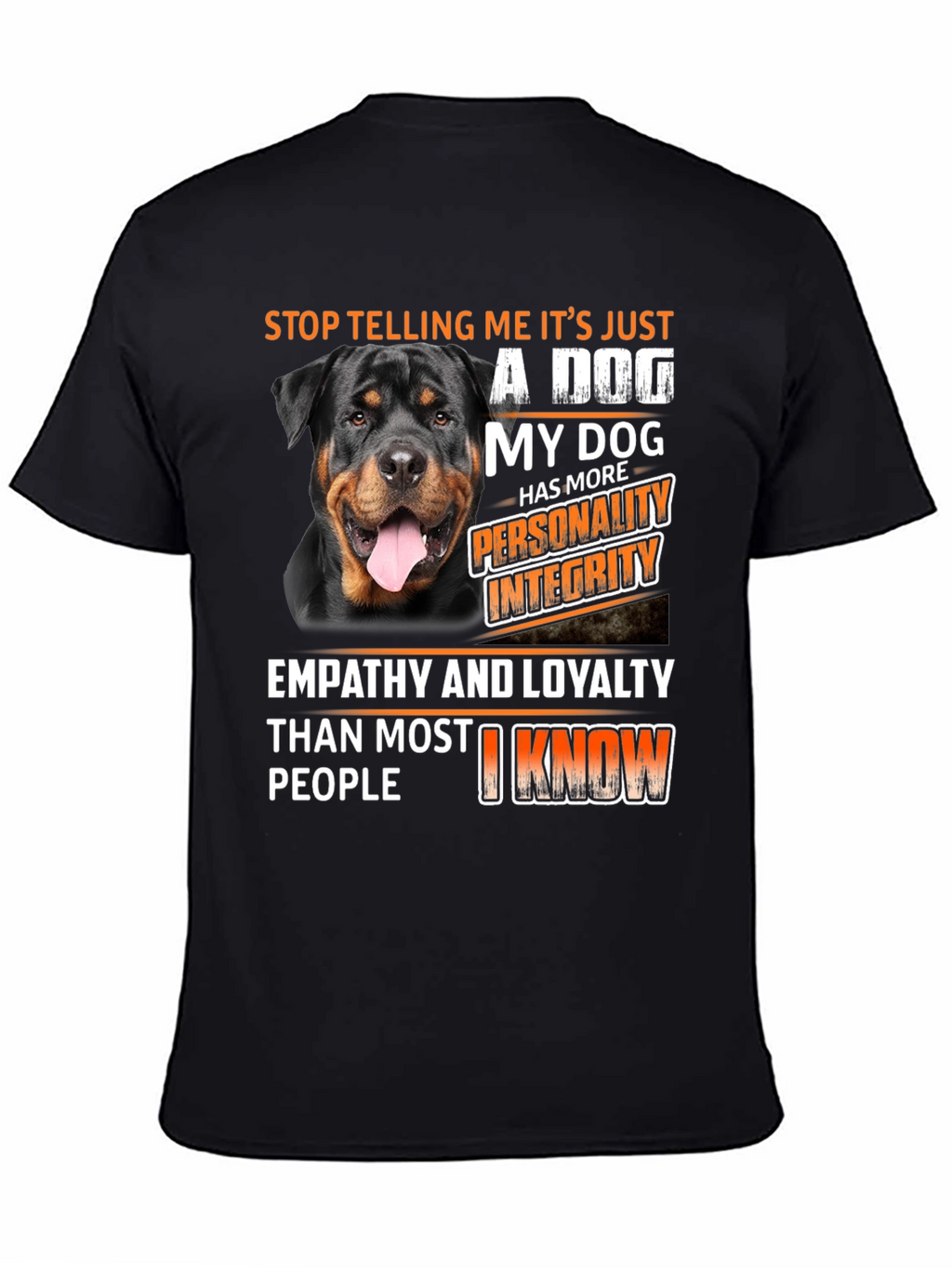 Rottweiler Dog Lover T-Shirt