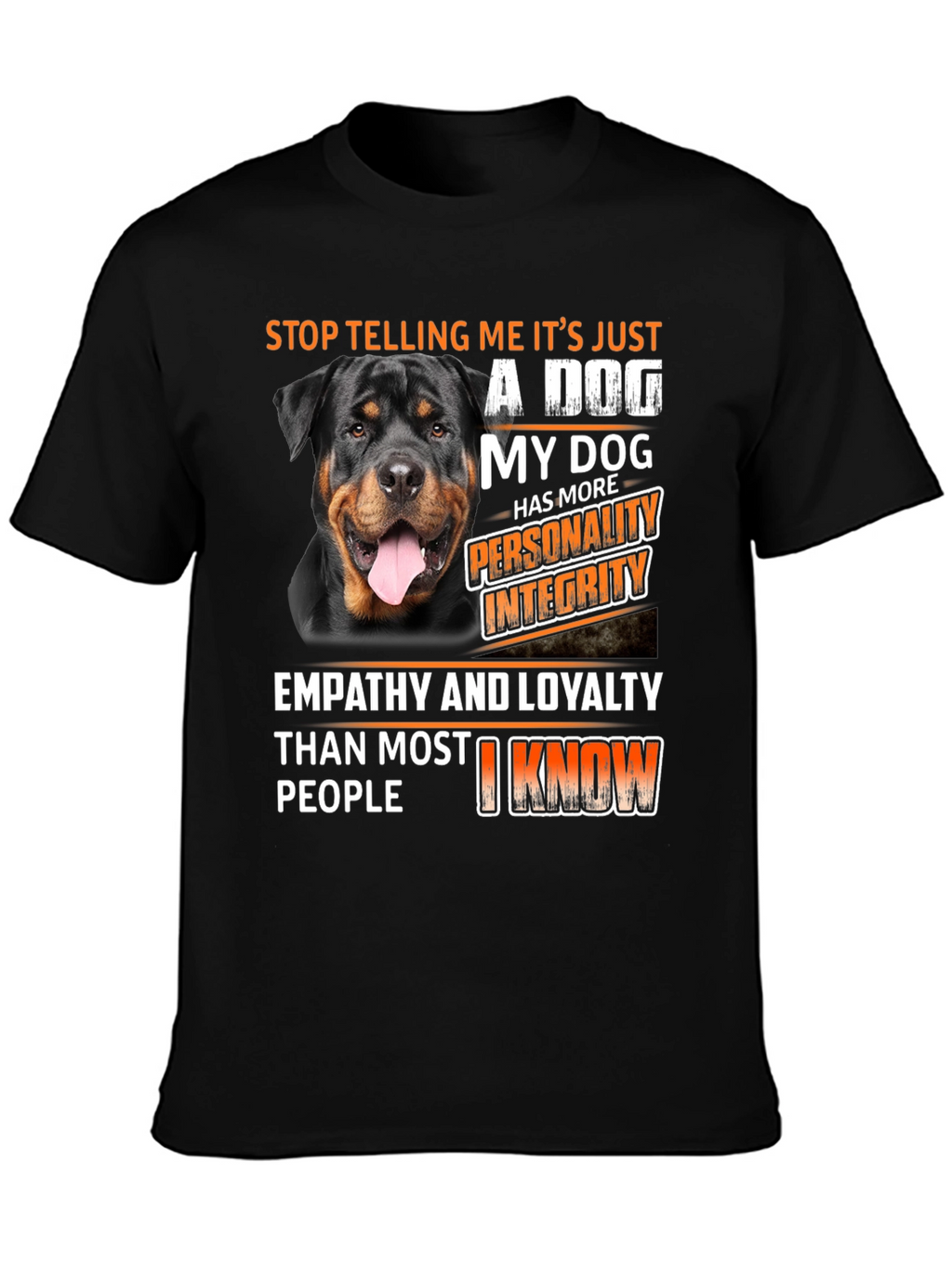 Rottweiler Dog Lover T-Shirt