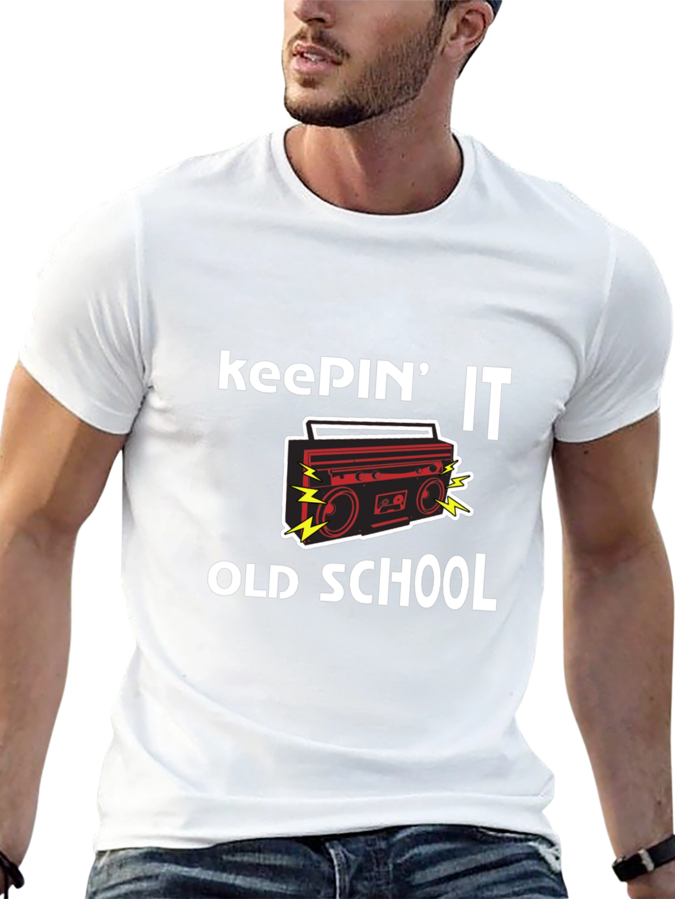 Keepin It Old School Graphic Tee