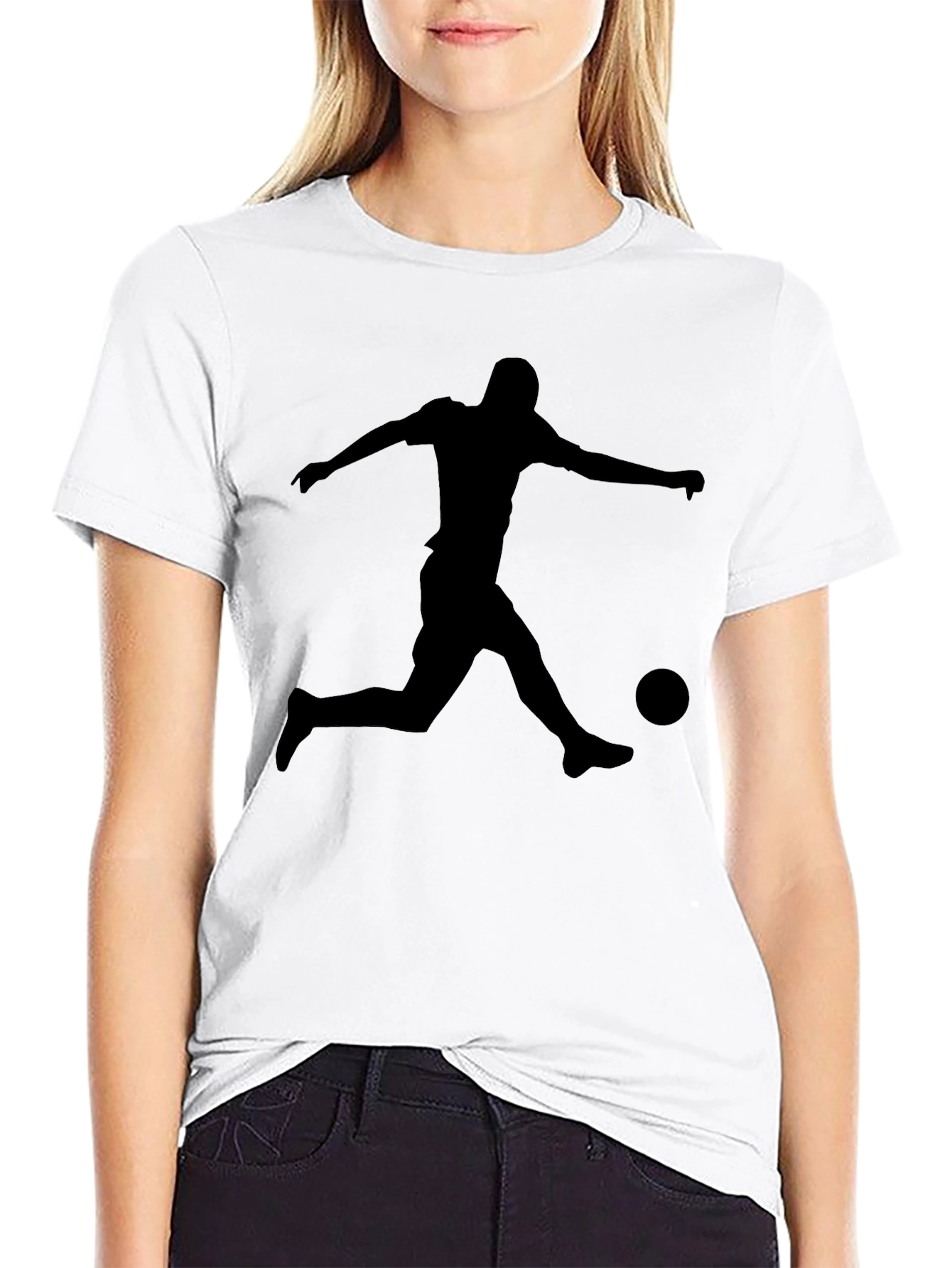 Soccer Player Graphic Tee