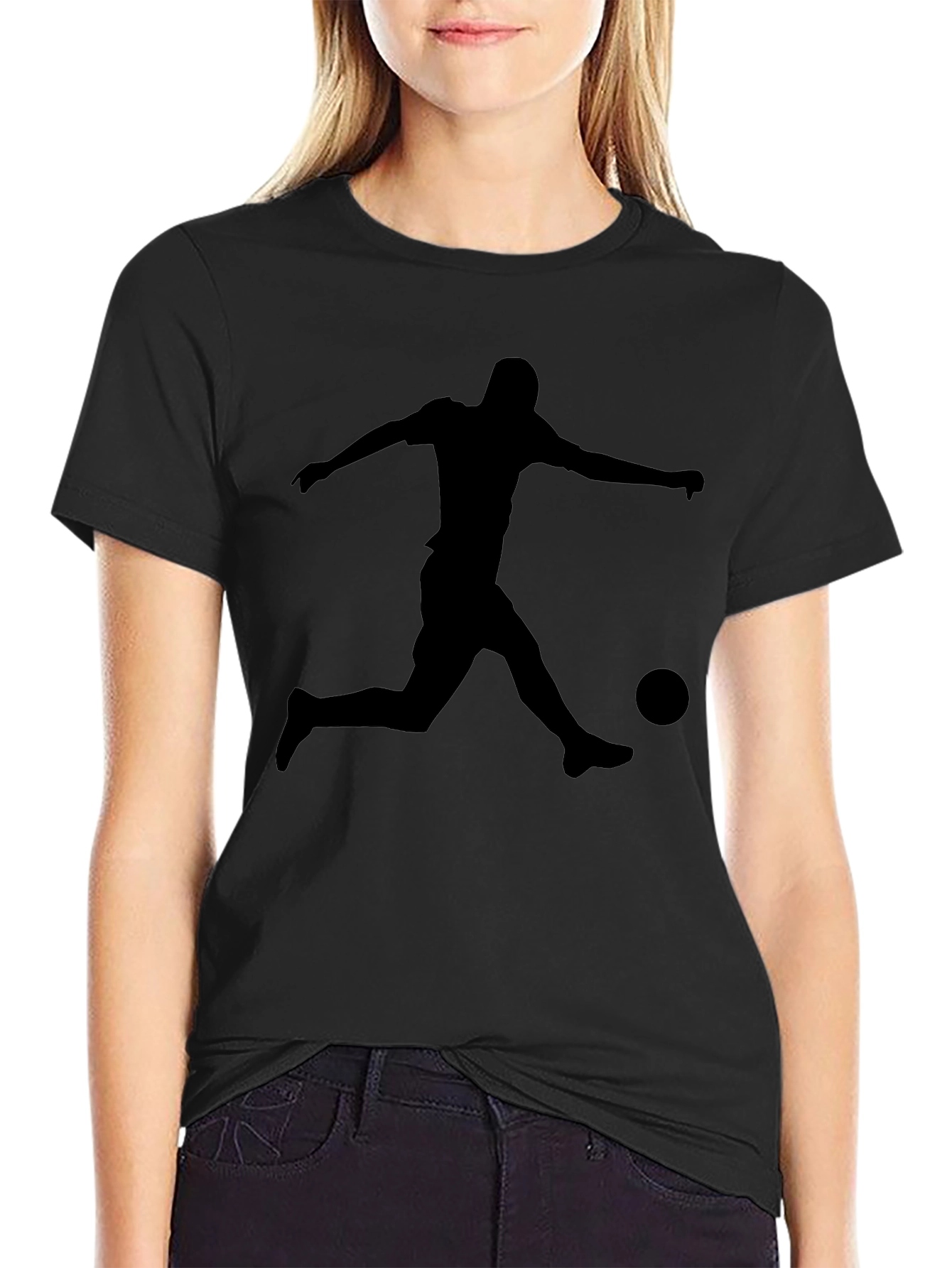 Soccer Player Graphic Tee