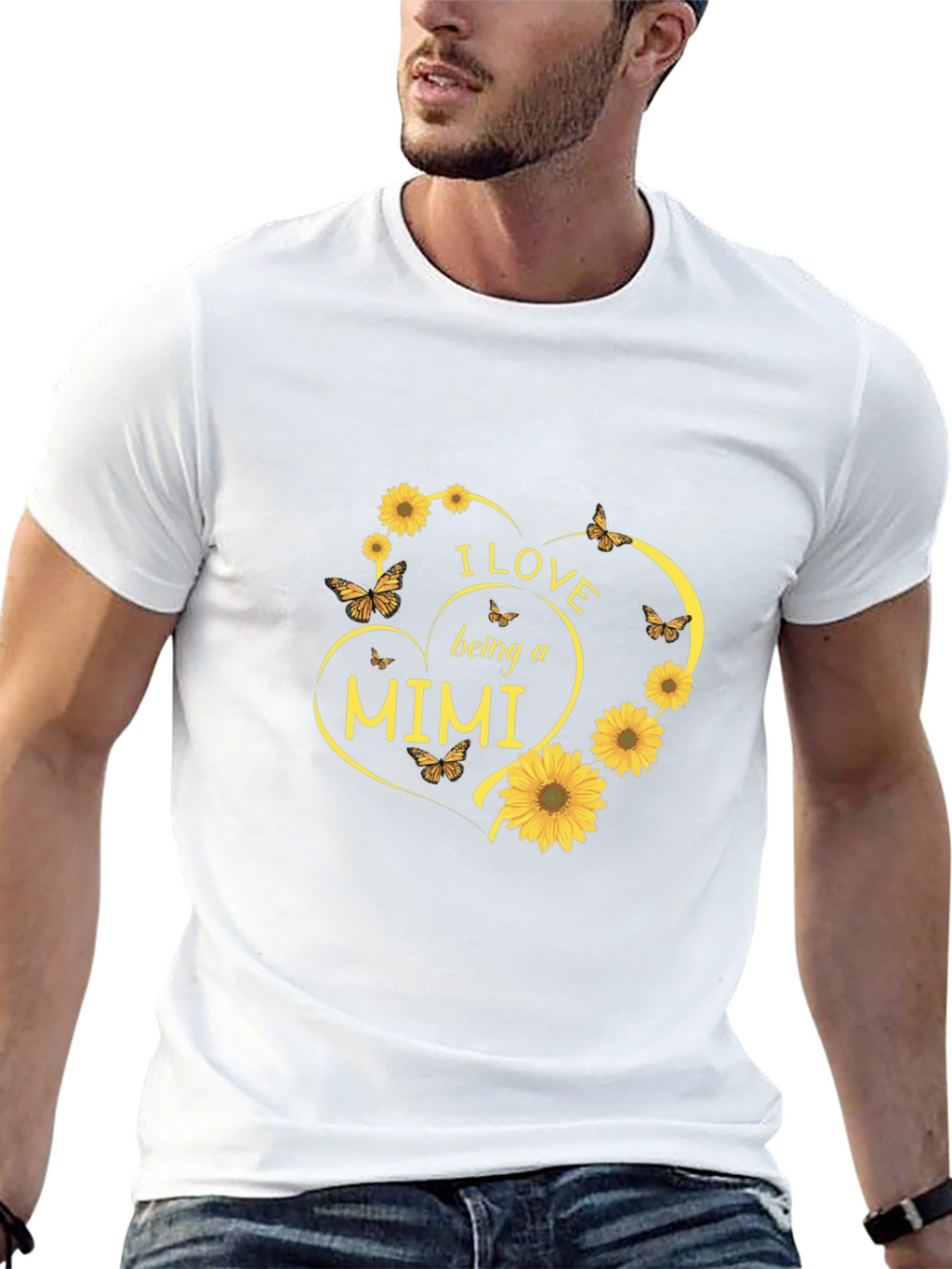 I Love Being A Mimi Sunflower T-Shirt