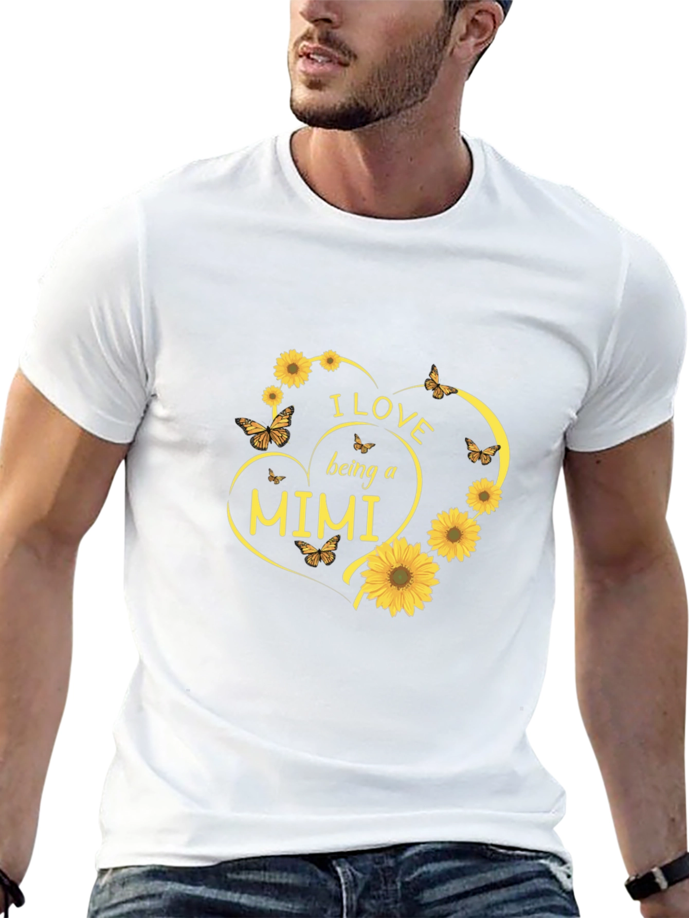 I Love Being A Mimi Sunflower T-Shirt