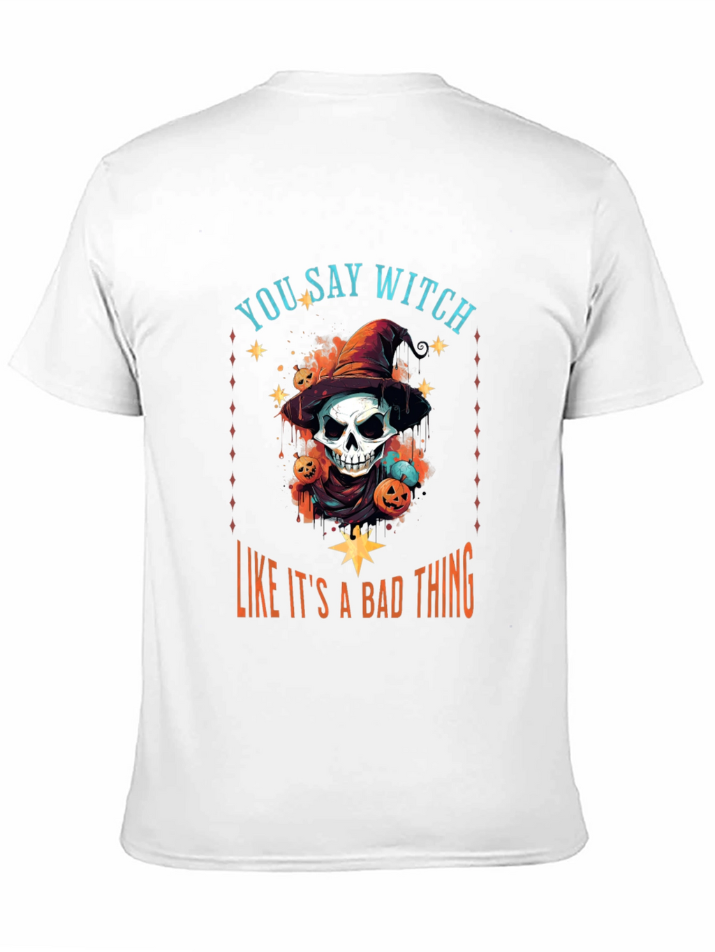 Witch Graphic T-Shirt - Halloween Apparel