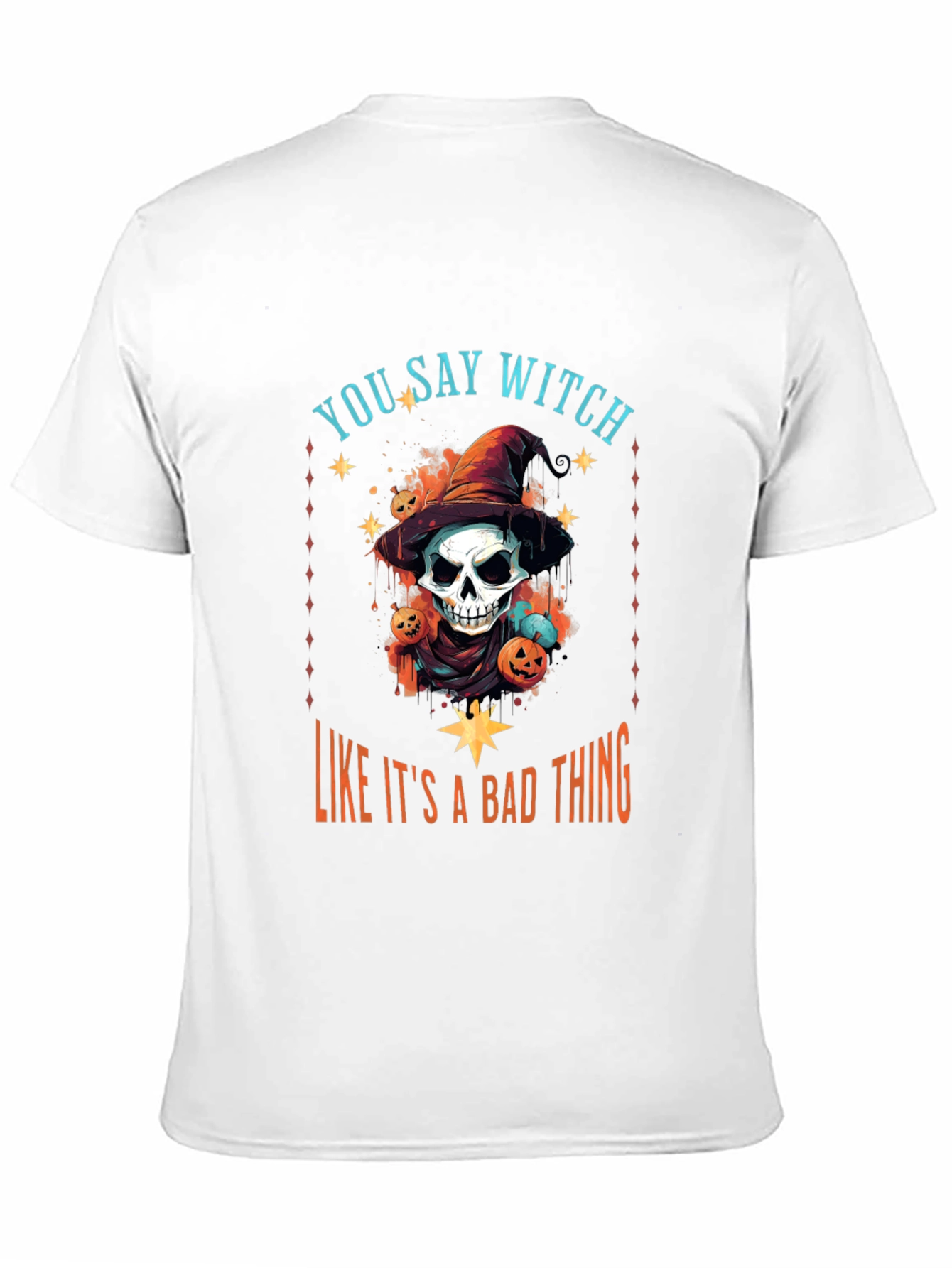 Witch Graphic T-Shirt - Halloween Apparel