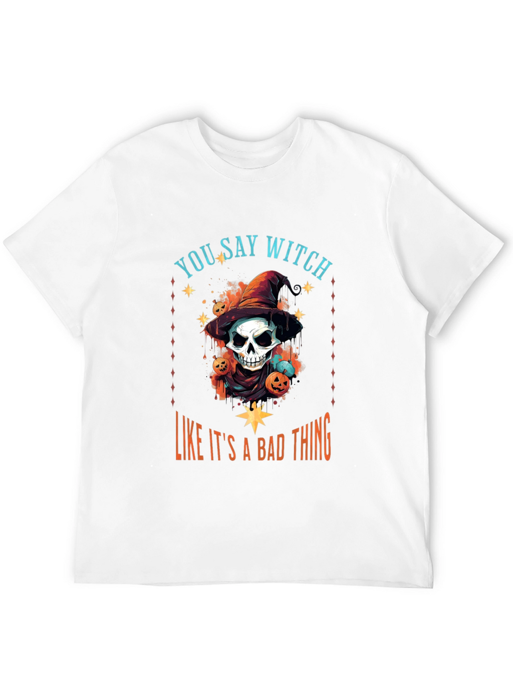 Witch Graphic T-Shirt - Halloween Apparel