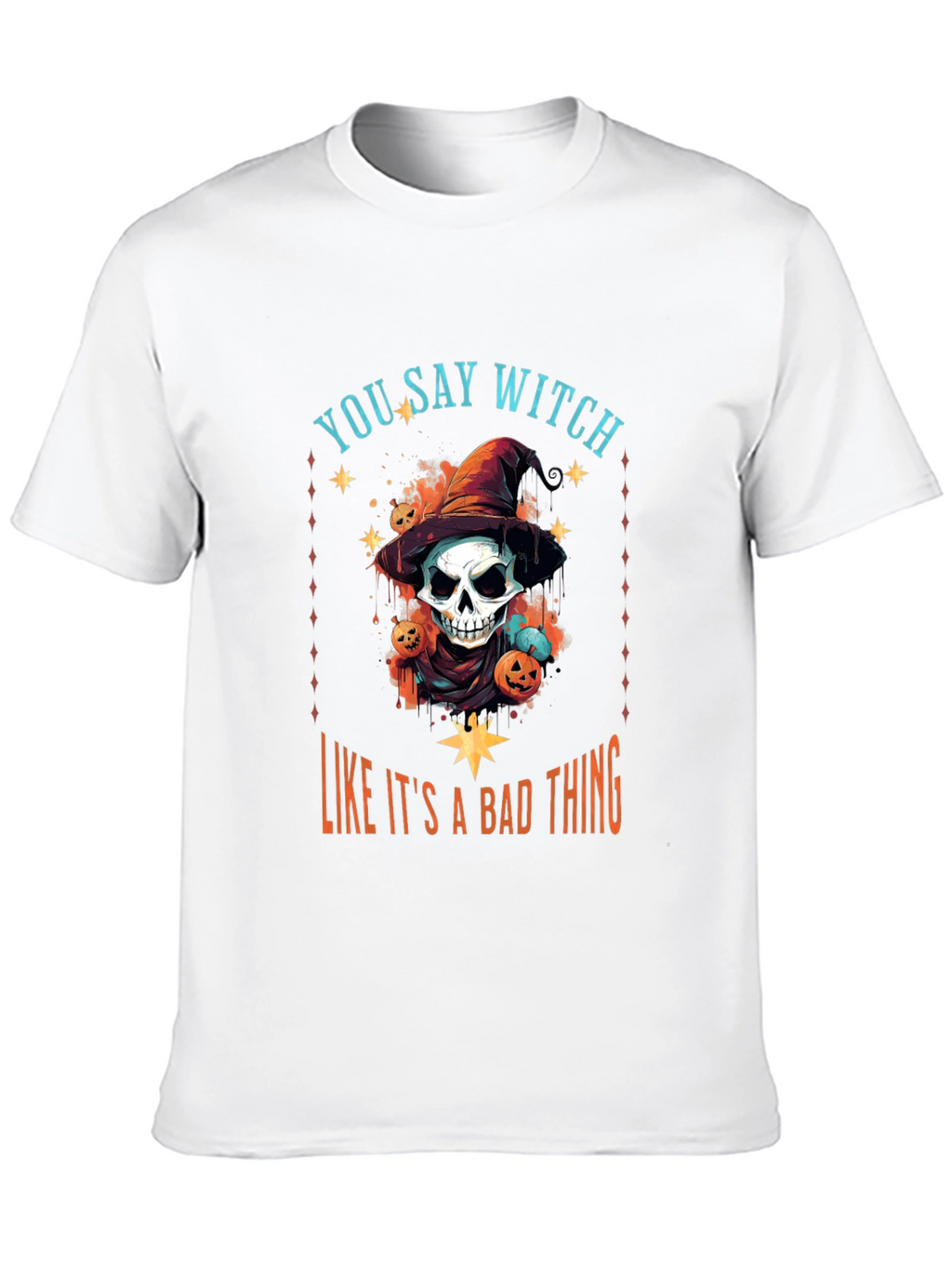 Witch Graphic T-Shirt - Halloween Apparel