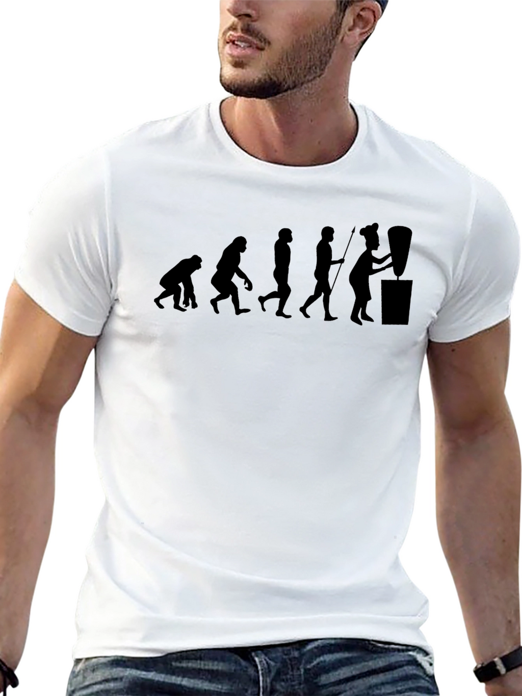 Evolution of Beer T-Shirt - Brewmaster Design