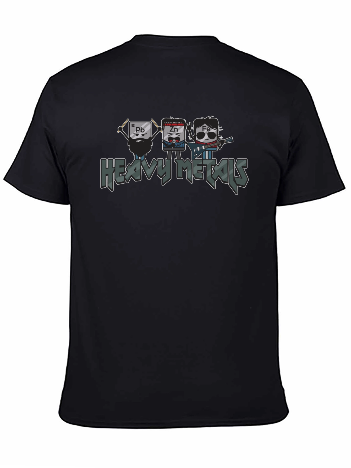 Heavy Metals Band Graphic T-Shirt