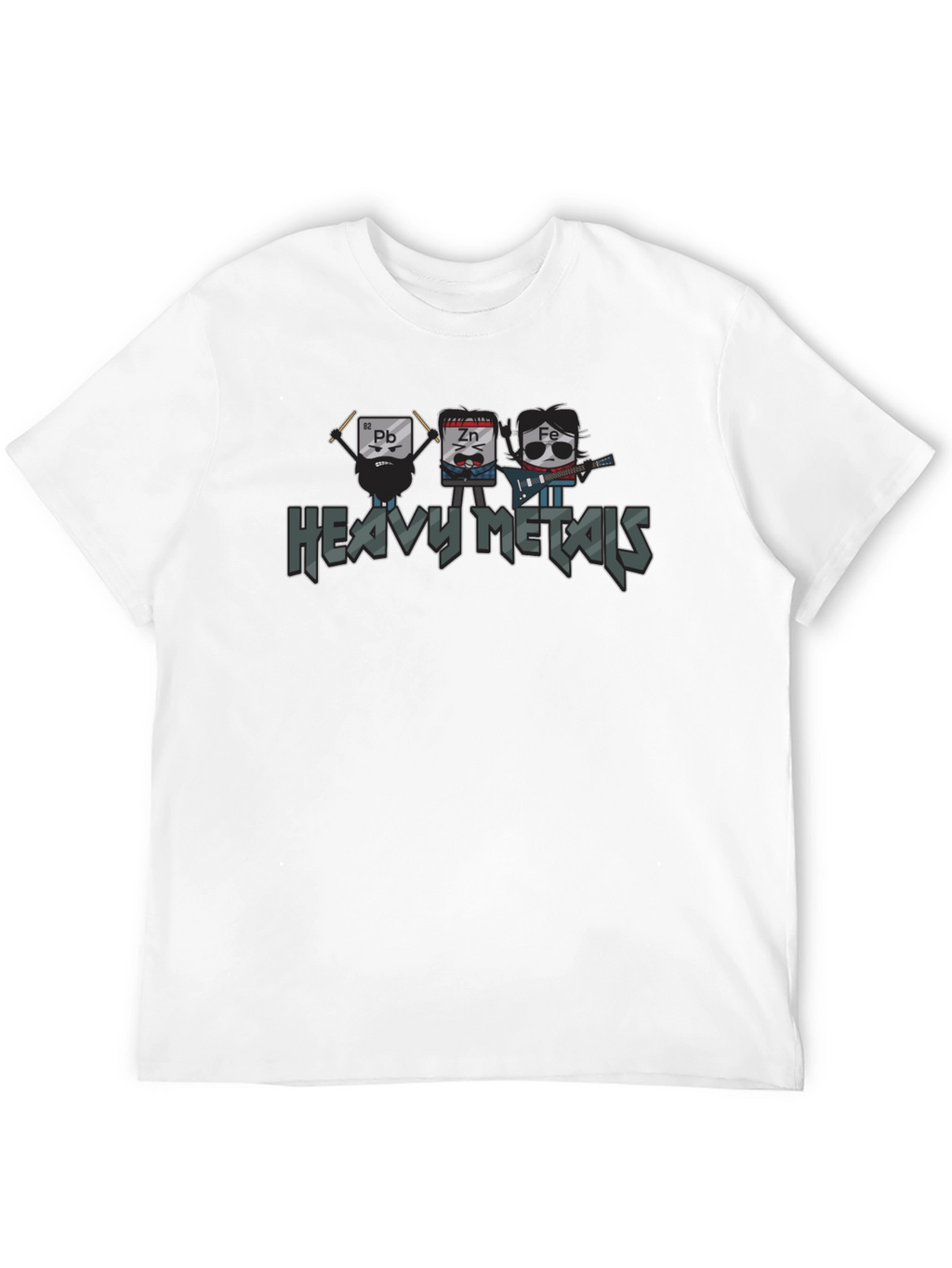 Heavy Metals Band Graphic T-Shirt