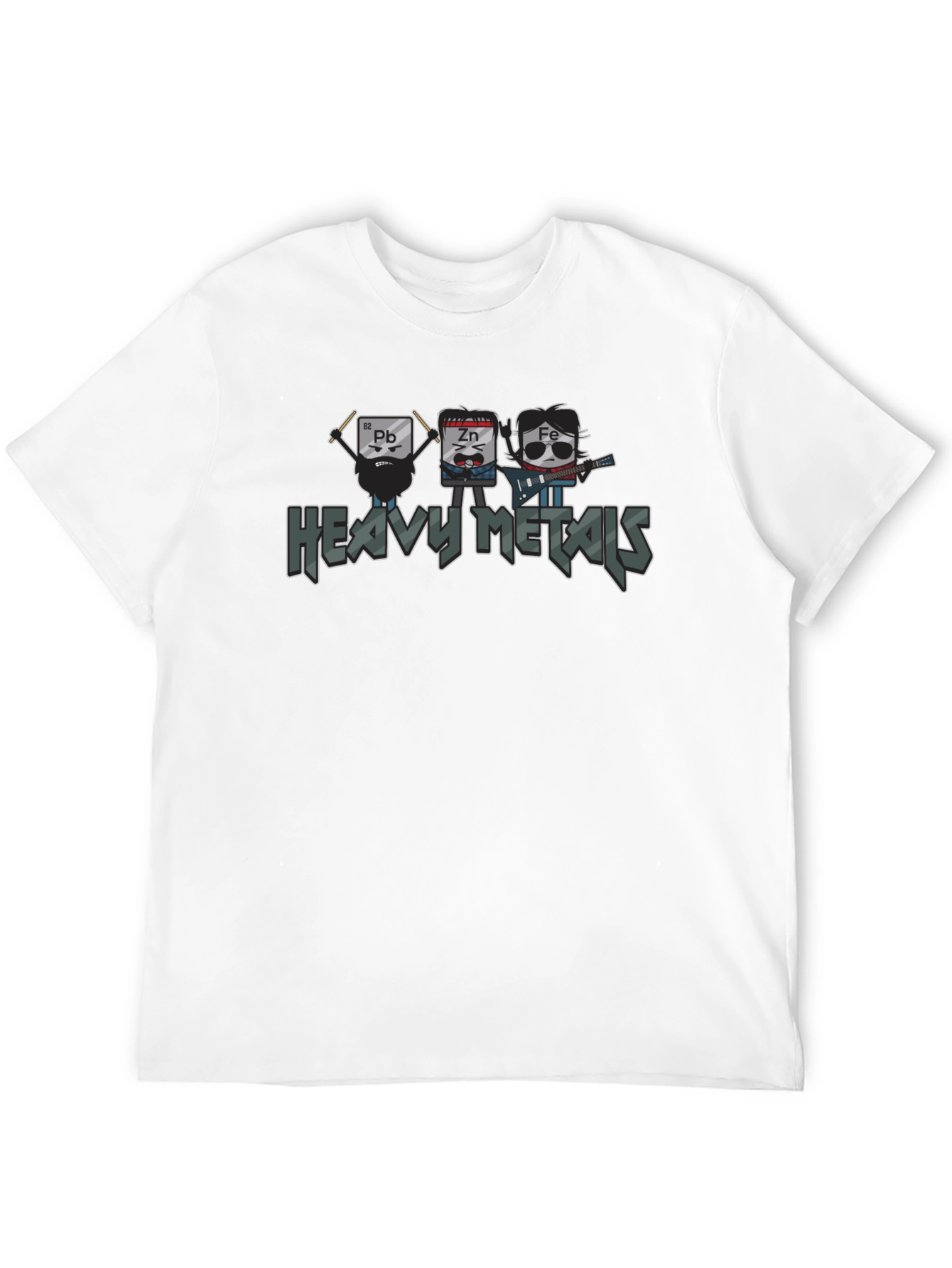 Heavy Metals Band Graphic T-Shirt