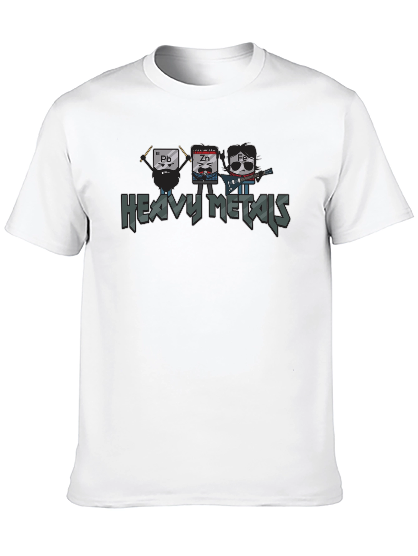 Heavy Metals Band Graphic T-Shirt