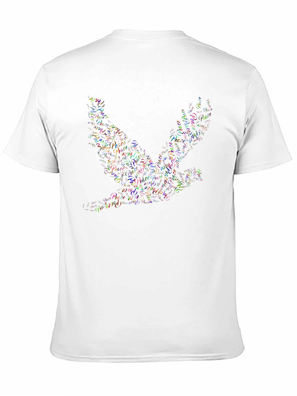 Peace Dove Graphic Print T-Shirt