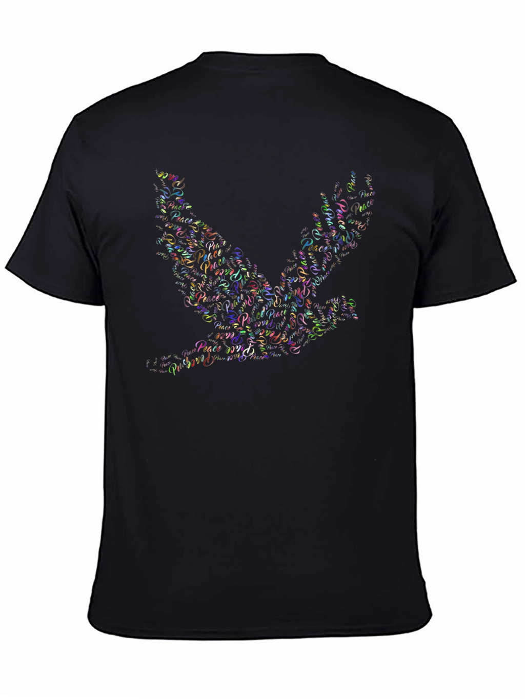 Peace Dove Graphic Print T-Shirt