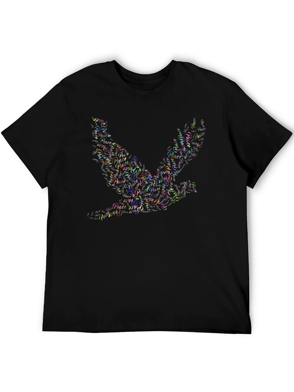 Peace Dove Graphic Print T-Shirt