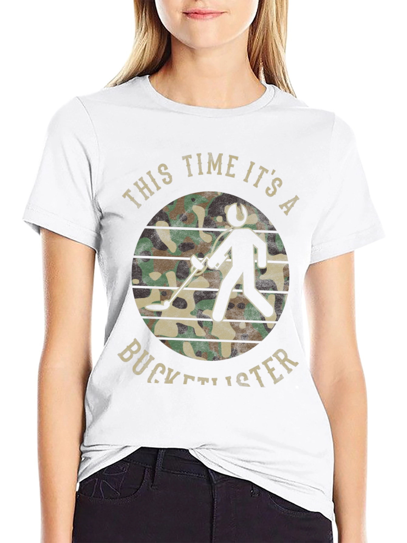 Bucket Lister T-Shirt Metal Detecting Gift Idea