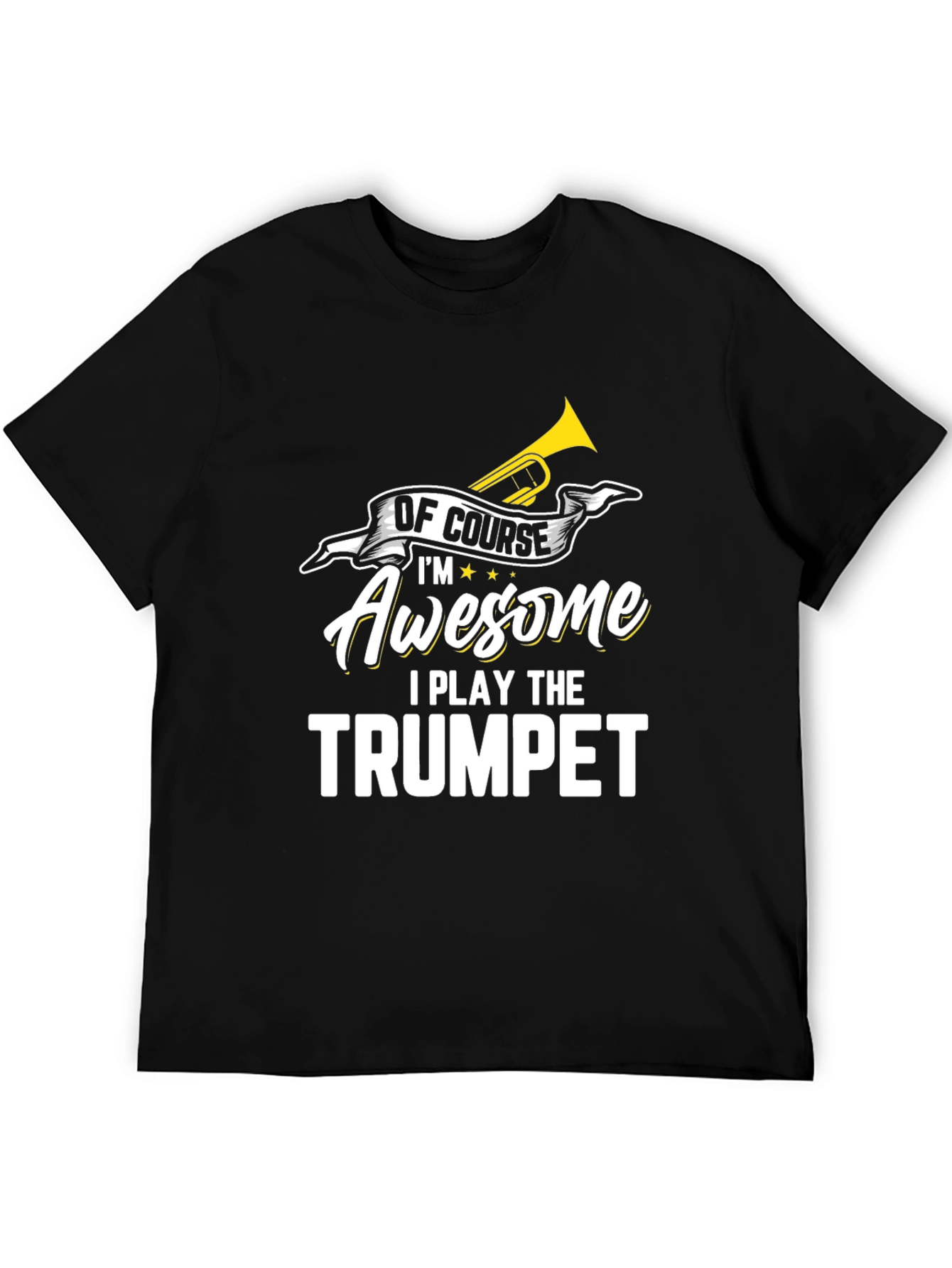 Awesome Trumpet Player T-Shirt - Musical Instrument Tee