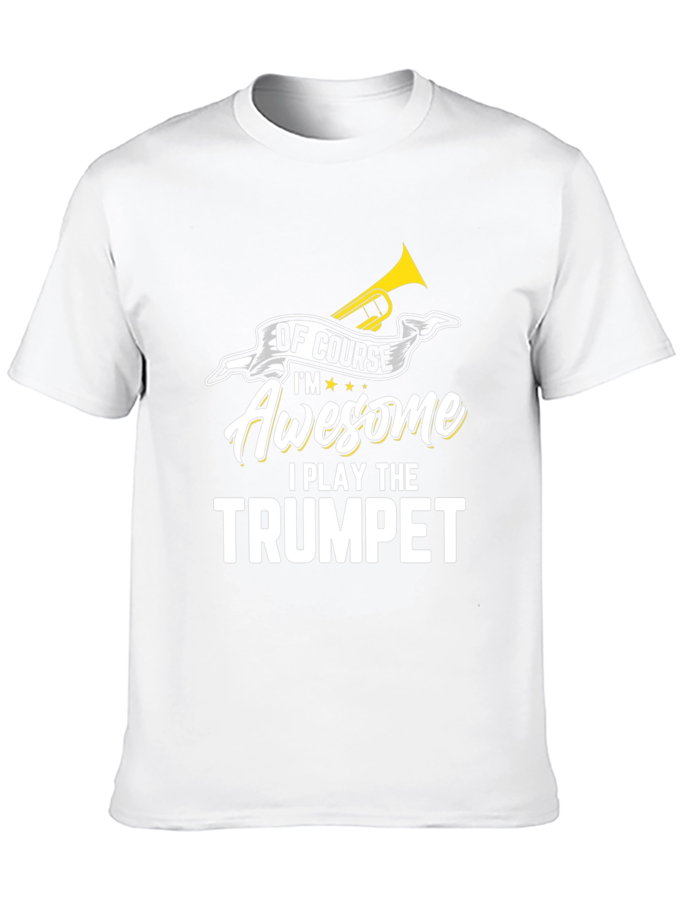 Awesome Trumpet Player T-Shirt - Musical Instrument Tee