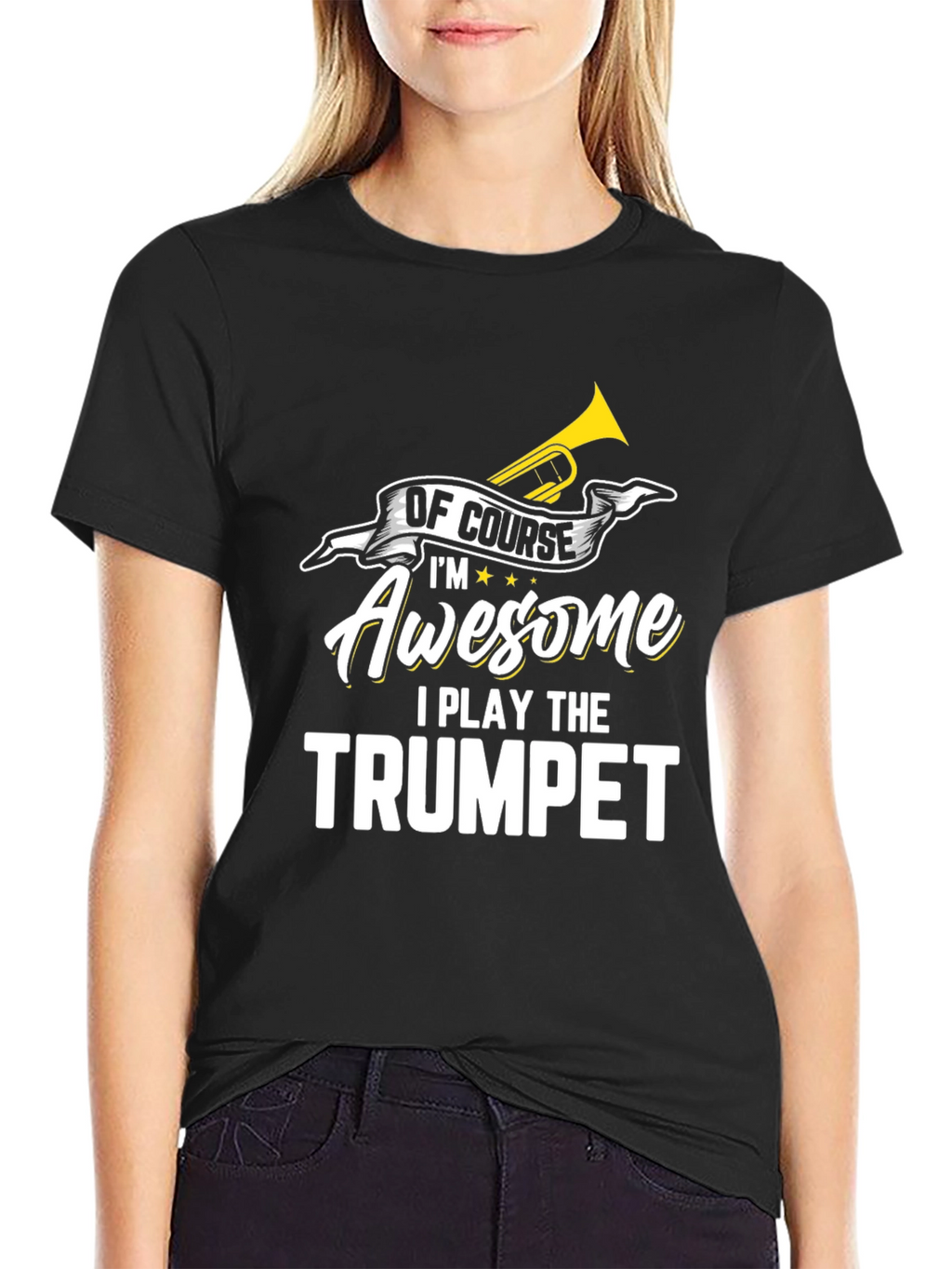 Awesome Trumpet Player T-Shirt - Musical Instrument Tee