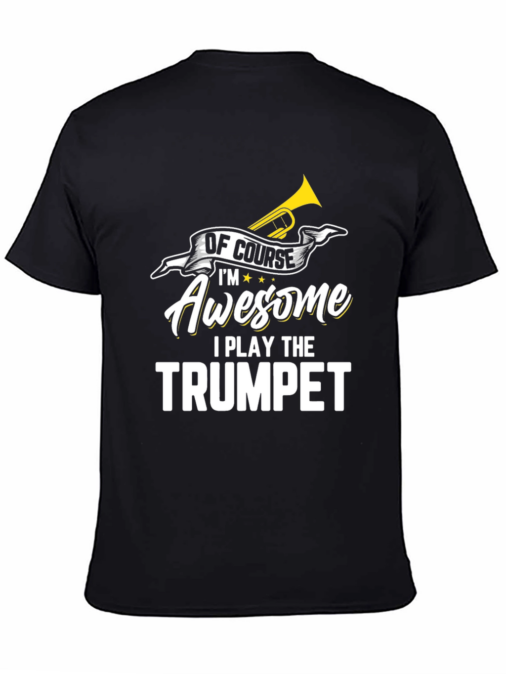 Awesome Trumpet Player T-Shirt - Musical Instrument Tee