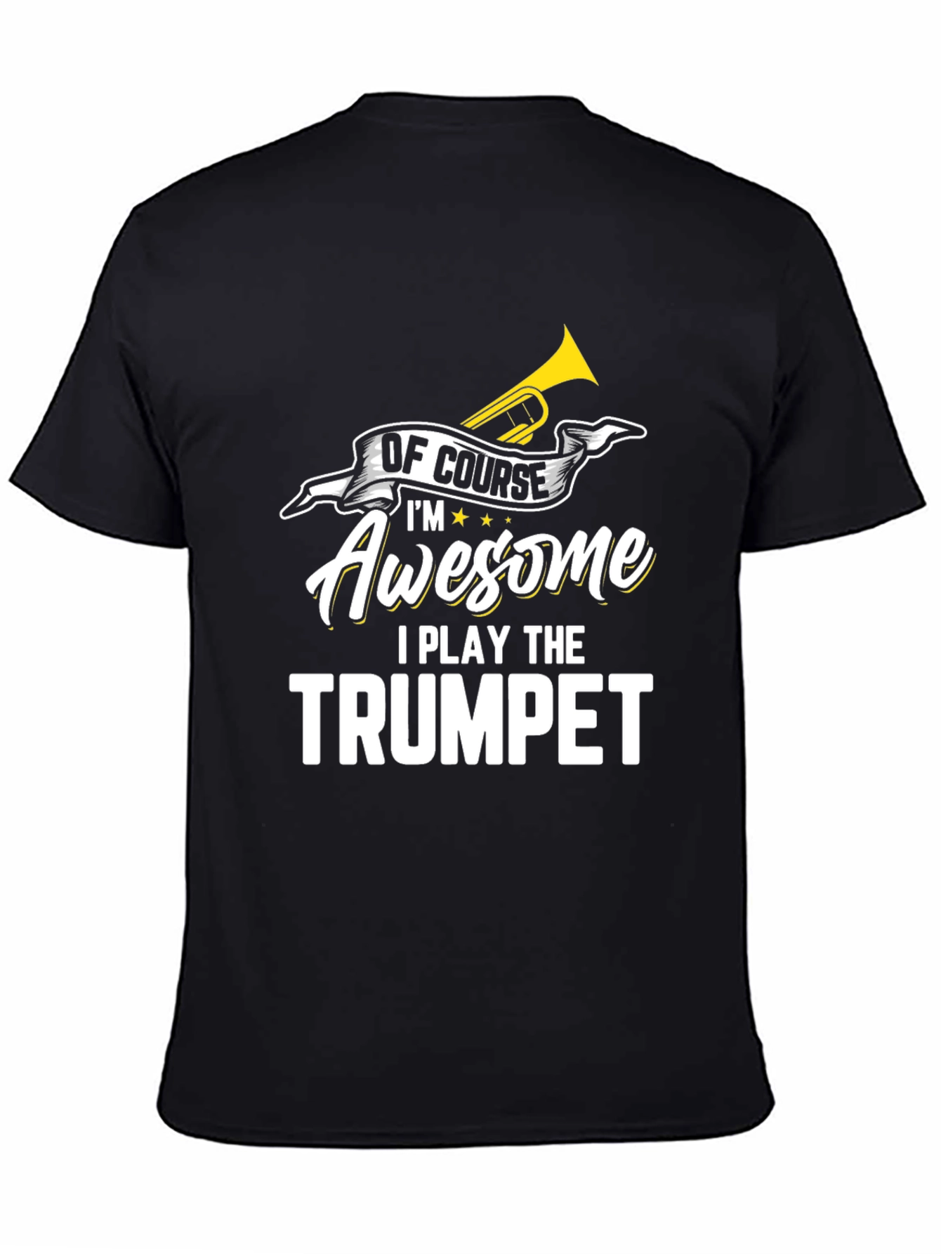 Awesome Trumpet Player T-Shirt - Musical Instrument Tee