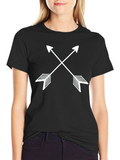Crossed Arrows Graphic Tee - Stylish Casual Wear