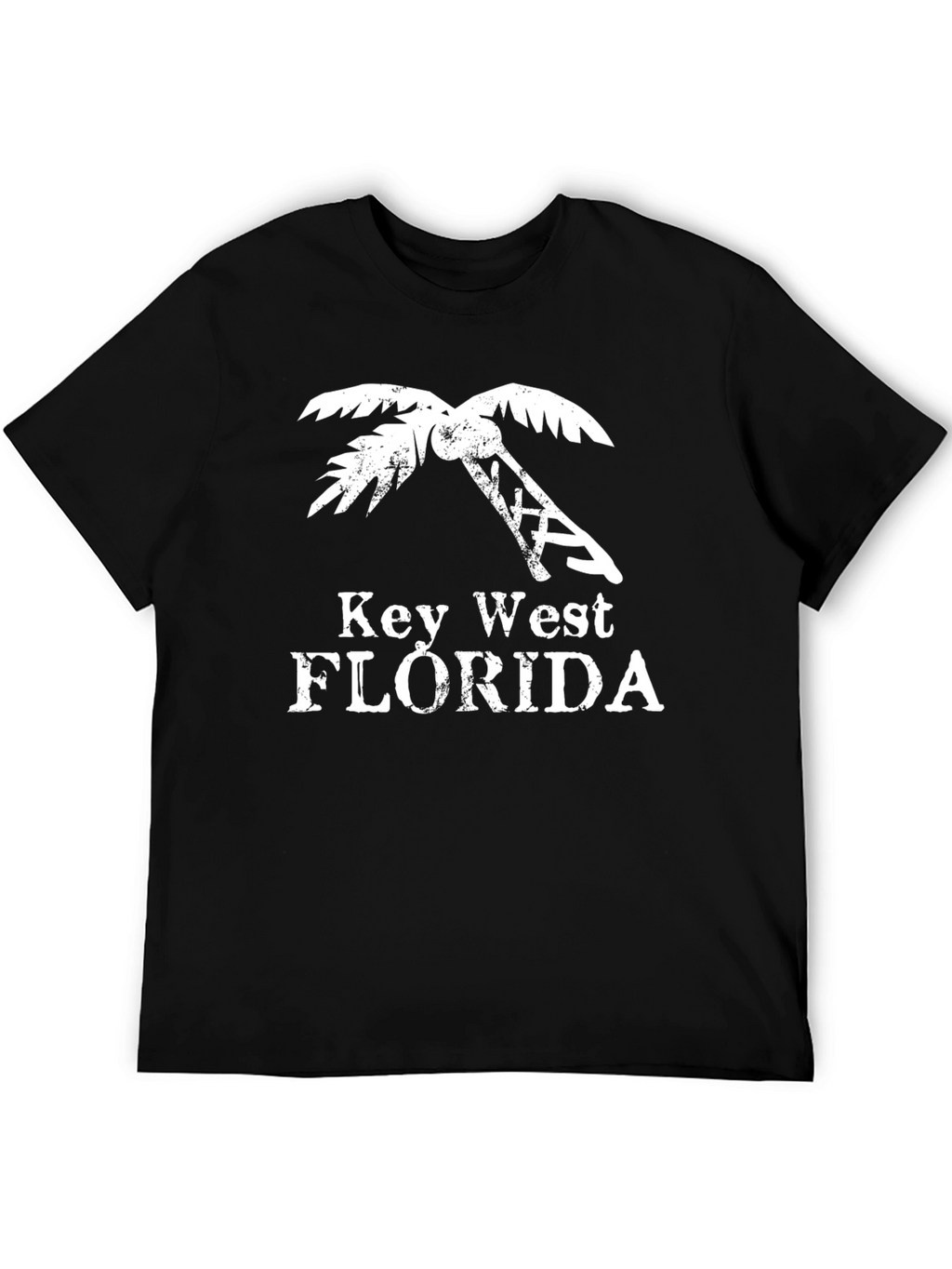 Key West Florida Palm Tree Graphic T-Shirt