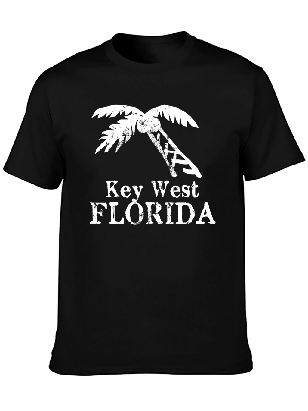 Key West Florida Palm Tree Graphic T-Shirt