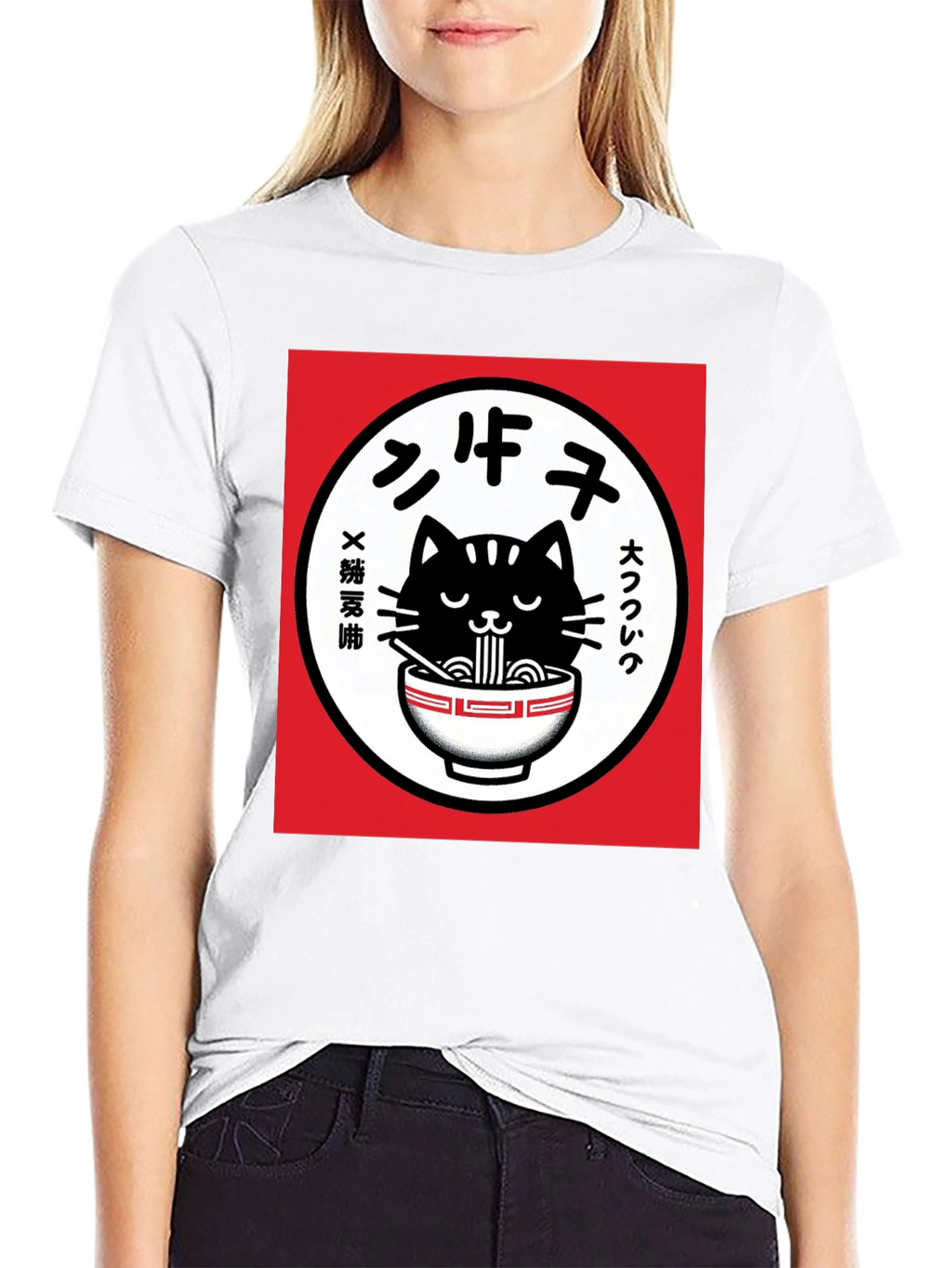 Ramen Cat T-Shirt - Unique Graphic Tee