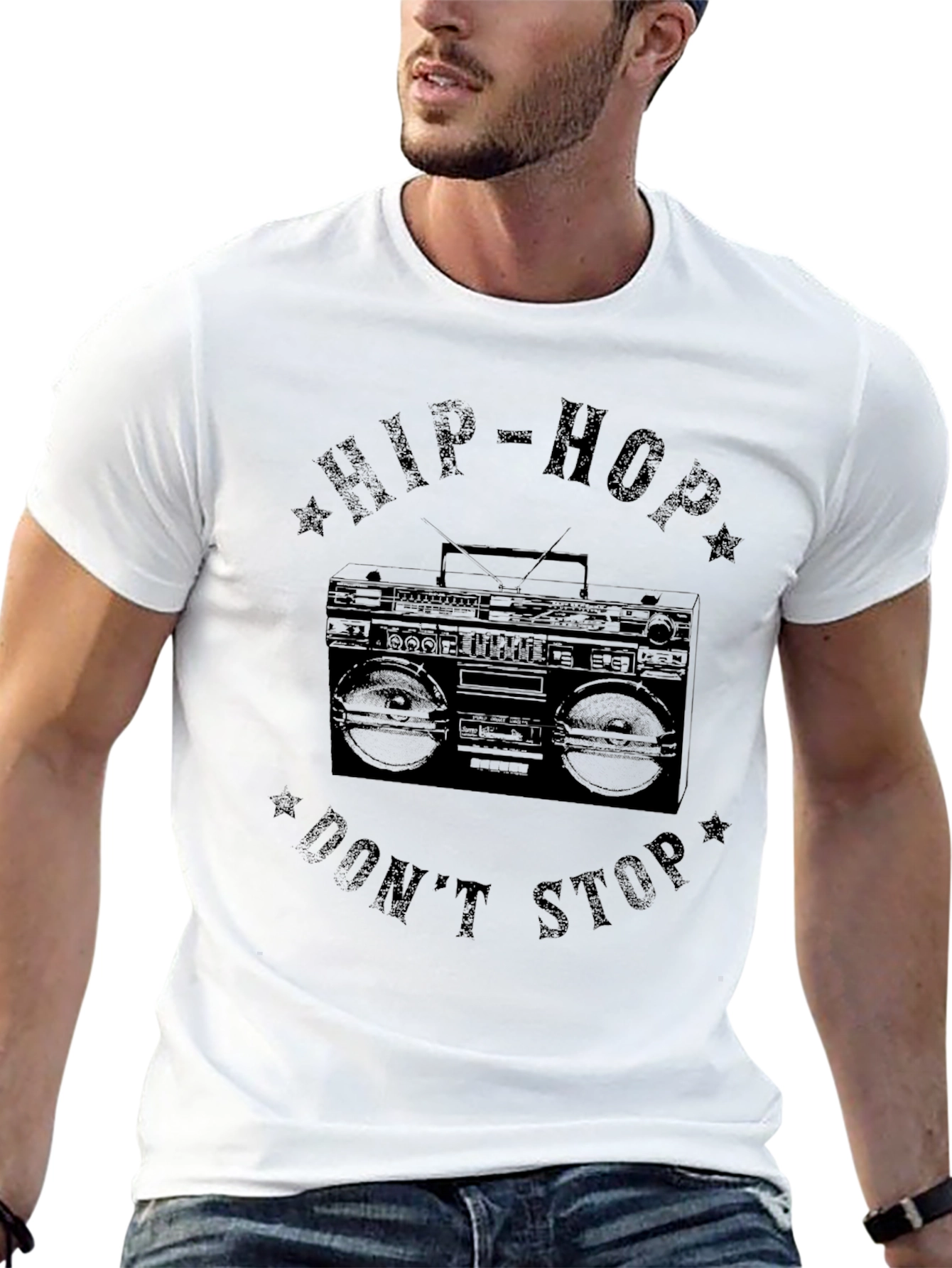 Hip-Hop Dont Stop Graphic Tee