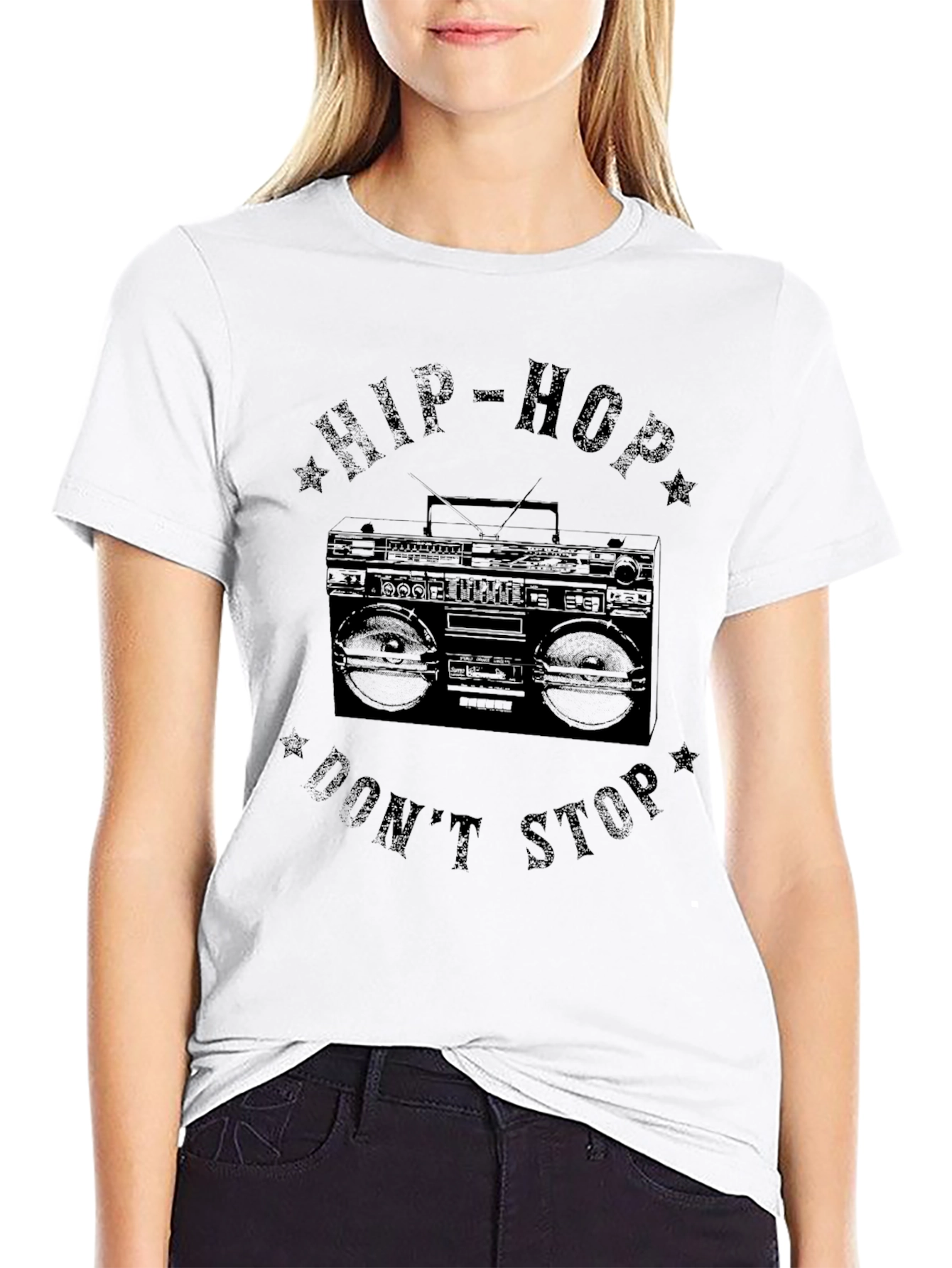 Hip-Hop Dont Stop Graphic Tee