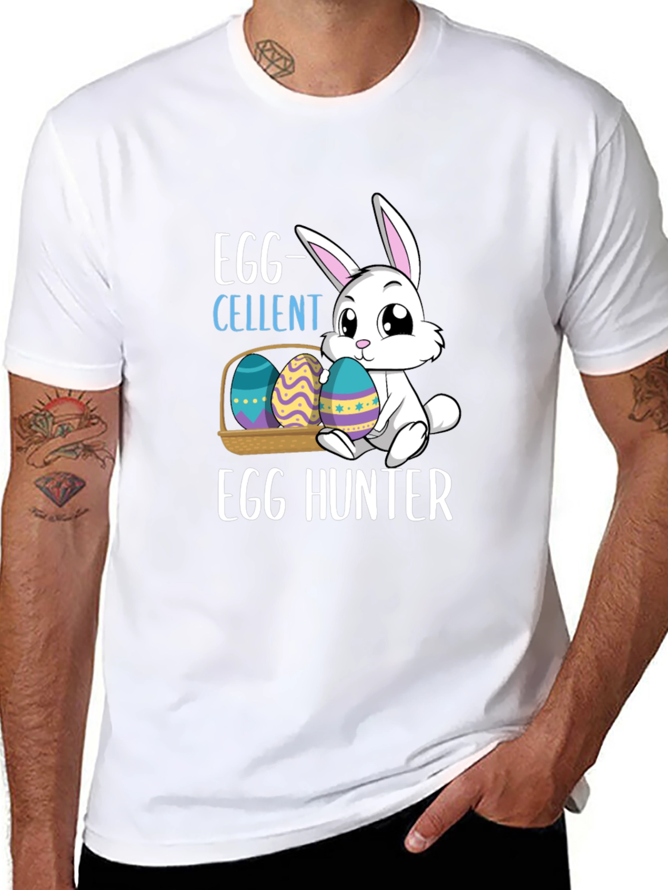 Egg-cellent Egg Hunter Easter T-Shirt