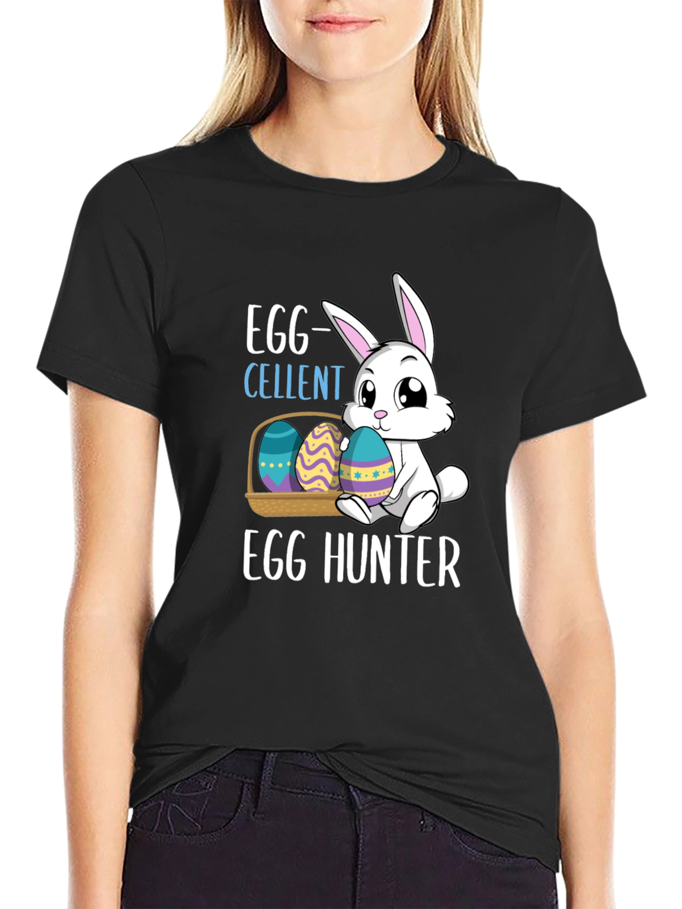 Egg-cellent Egg Hunter Easter T-Shirt