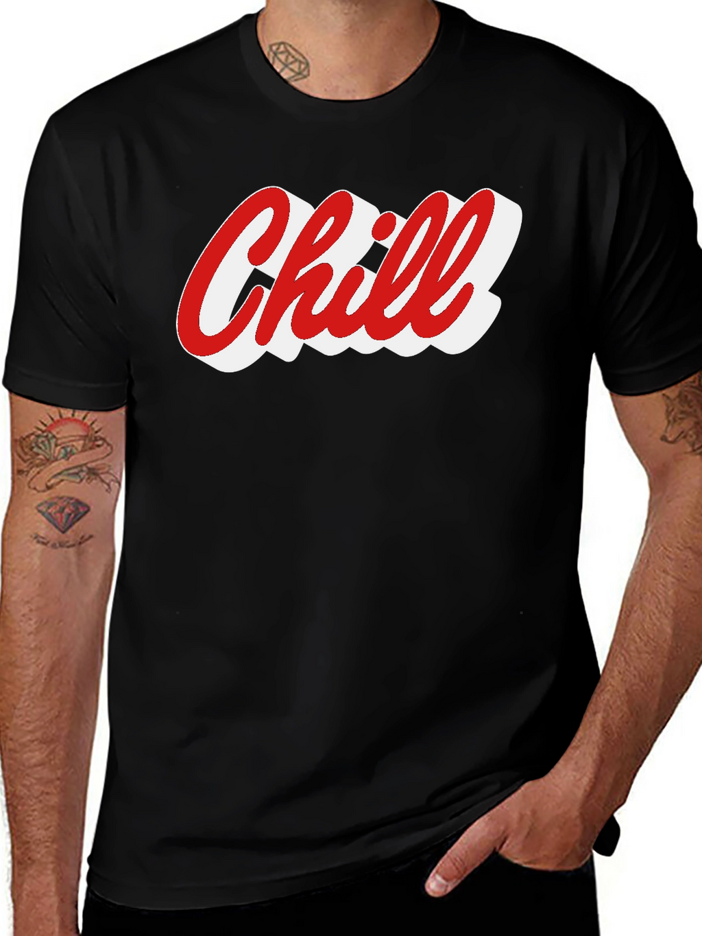 Chill Graphic Tee - Stylish Comfort