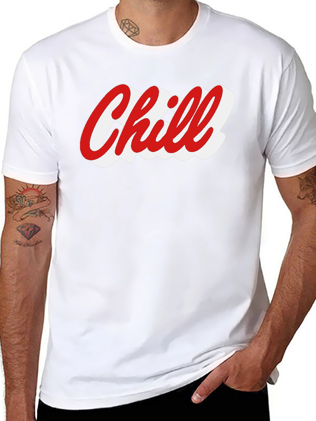 Chill Graphic Tee - Stylish Comfort