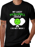 My Lucky Pickleball Shirt - Funny Novelty Tee