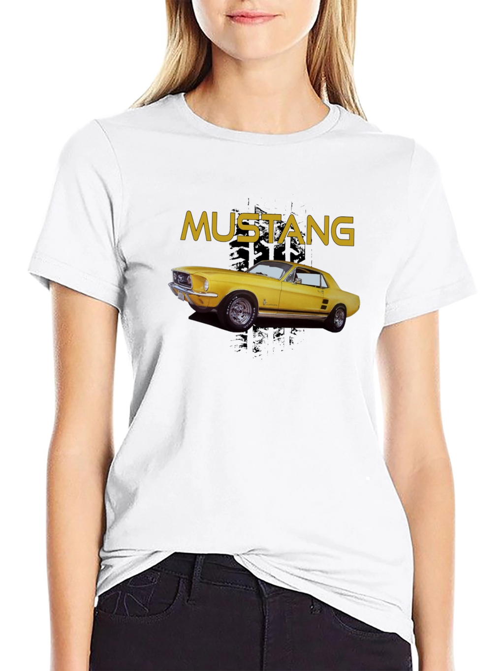 Mustang Classic Car Graphic T-Shirt